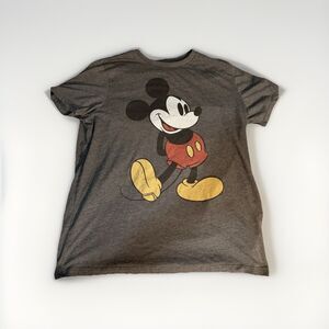 Old Navy Collectabilitees Men's Mickey Mouse Crew Neck Gray T-Shirt XL
